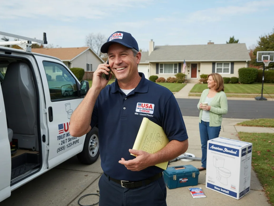 Toilet Installation Mccausland, IA FAQs